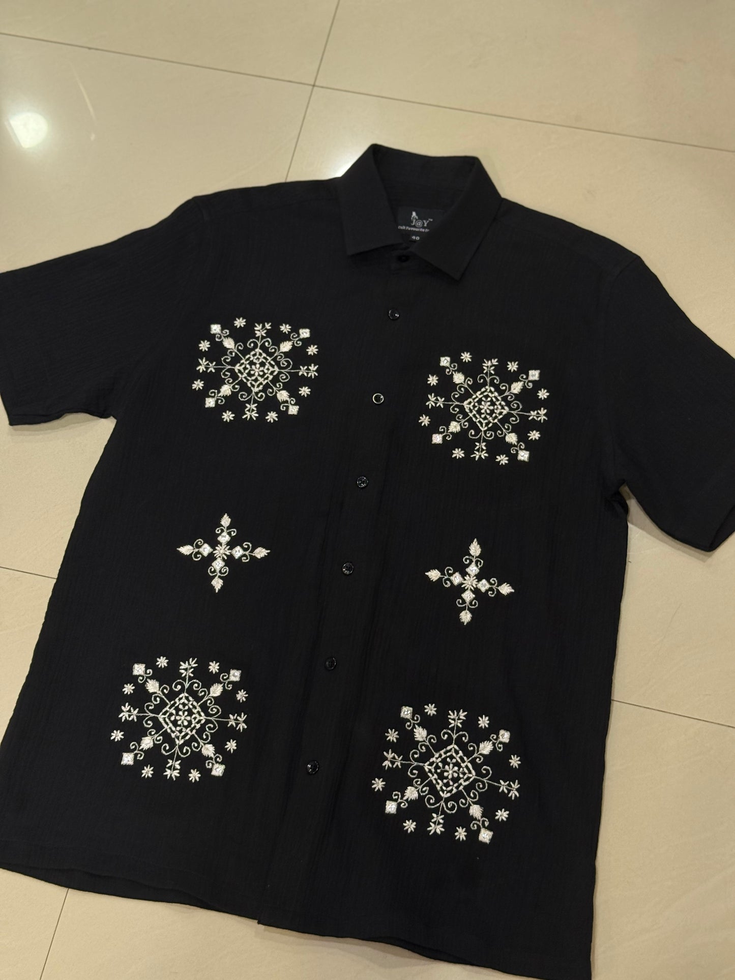 D/C Shirt - Mirror Work Embroidery