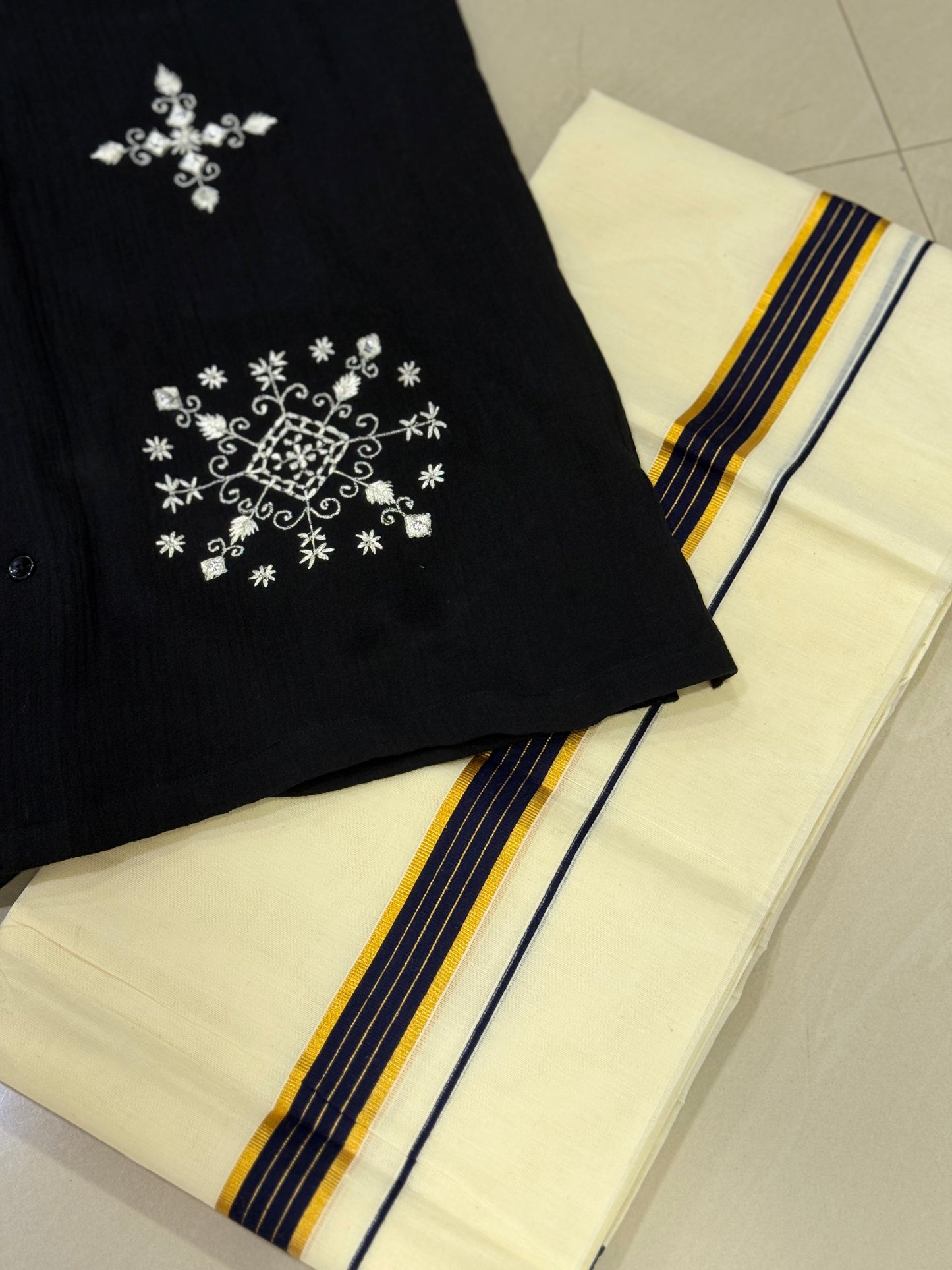 D/C Shirt - Mirror Work Embroidery