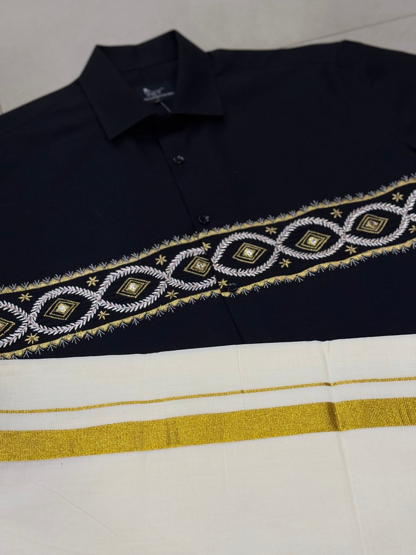 Cotton Shirt - Silver Gold Works