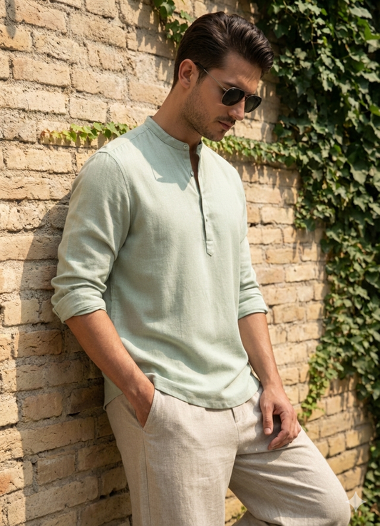 Light Green Shirt Kurta