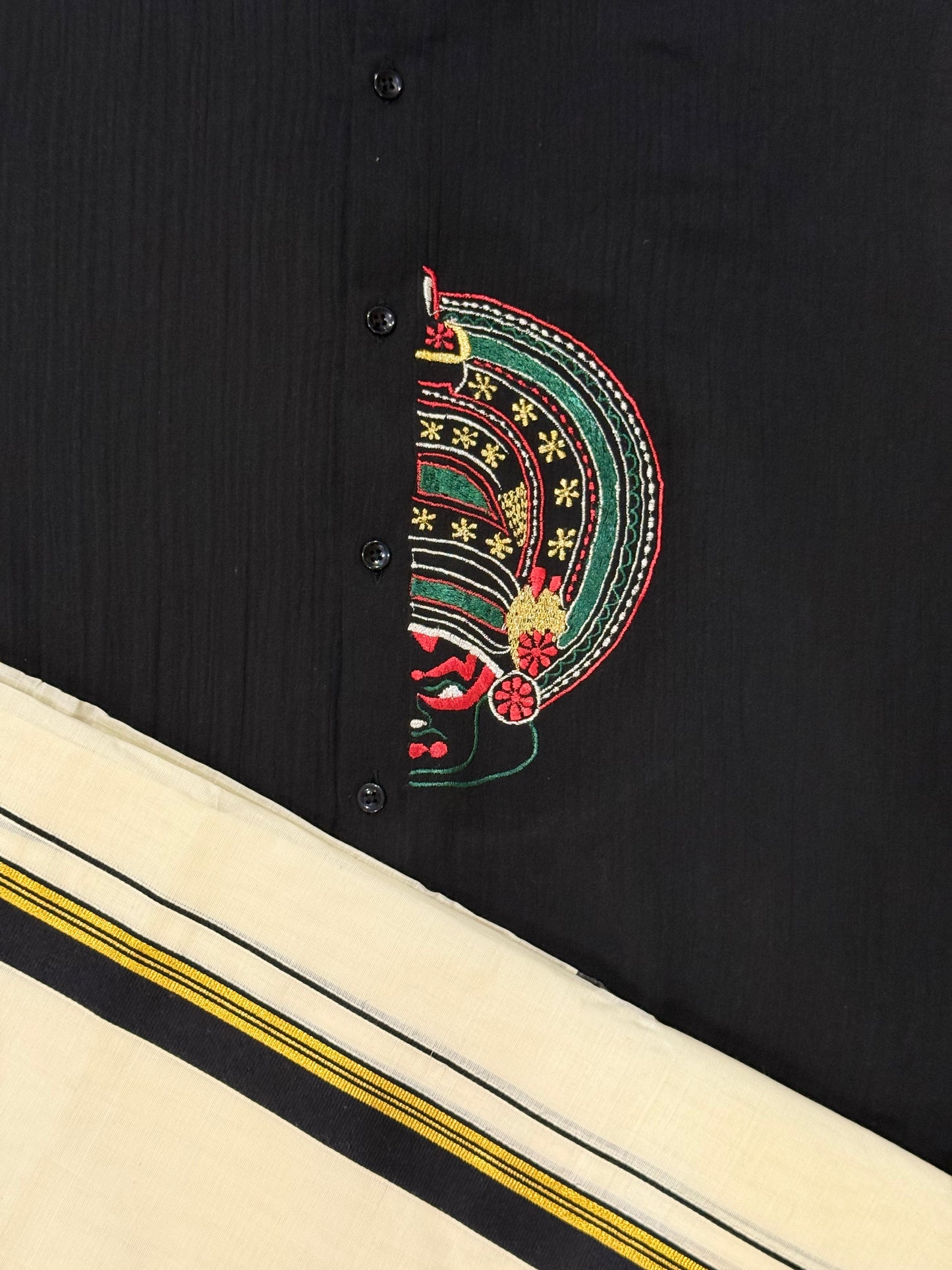 D/C Shirt - Kathakali Embroidery