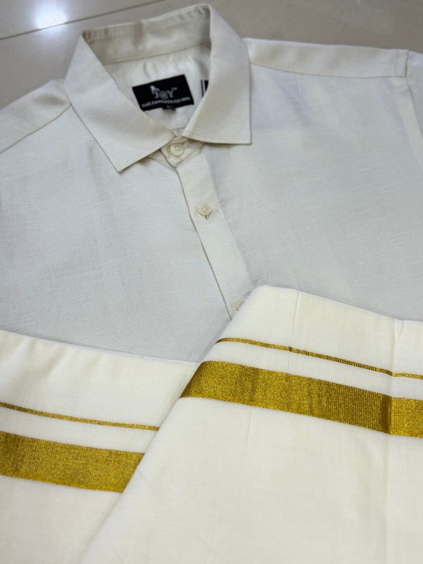 Classic Satin Linen Shirt