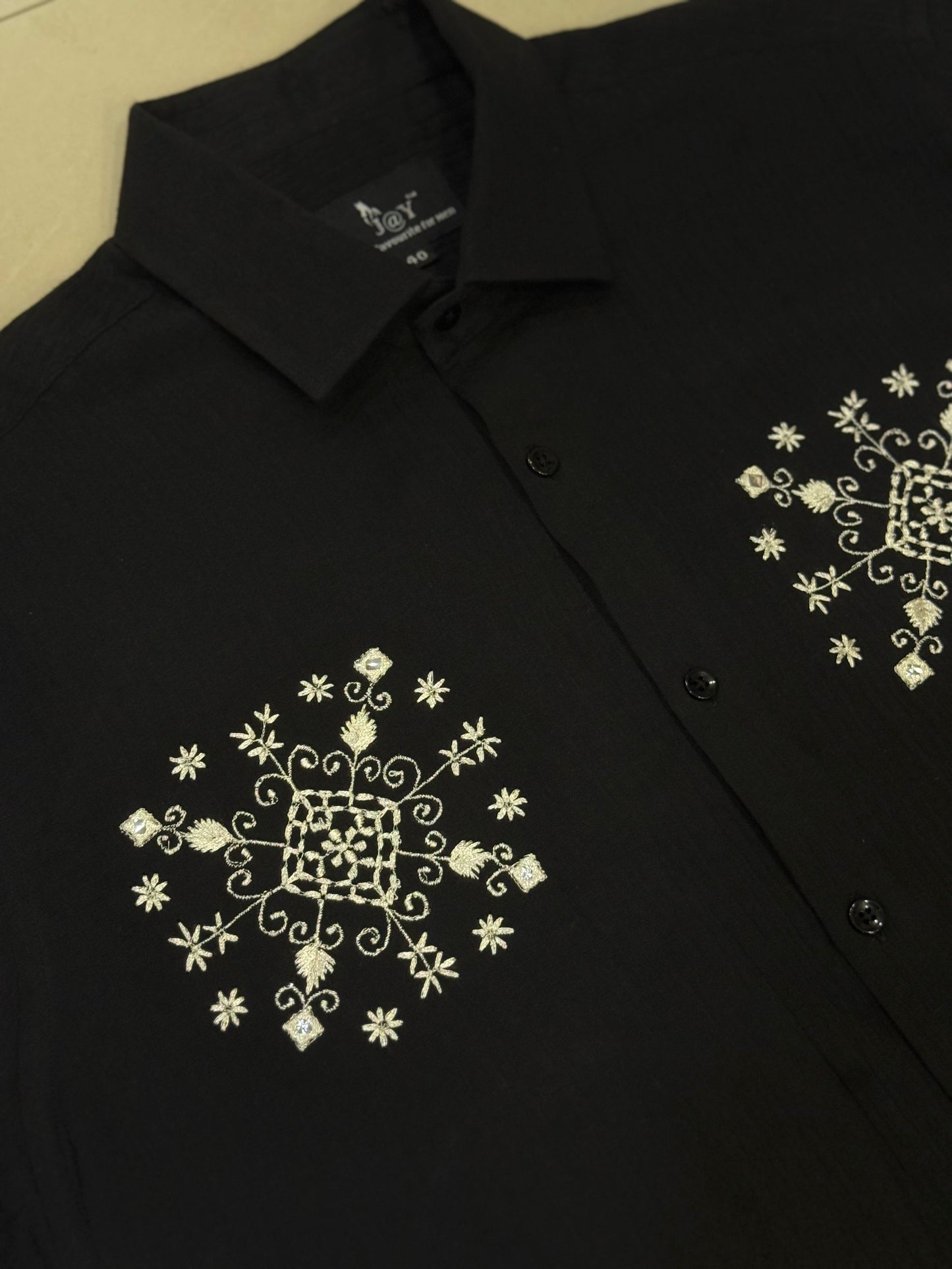 D/C Shirt - Mirror Work Embroidery