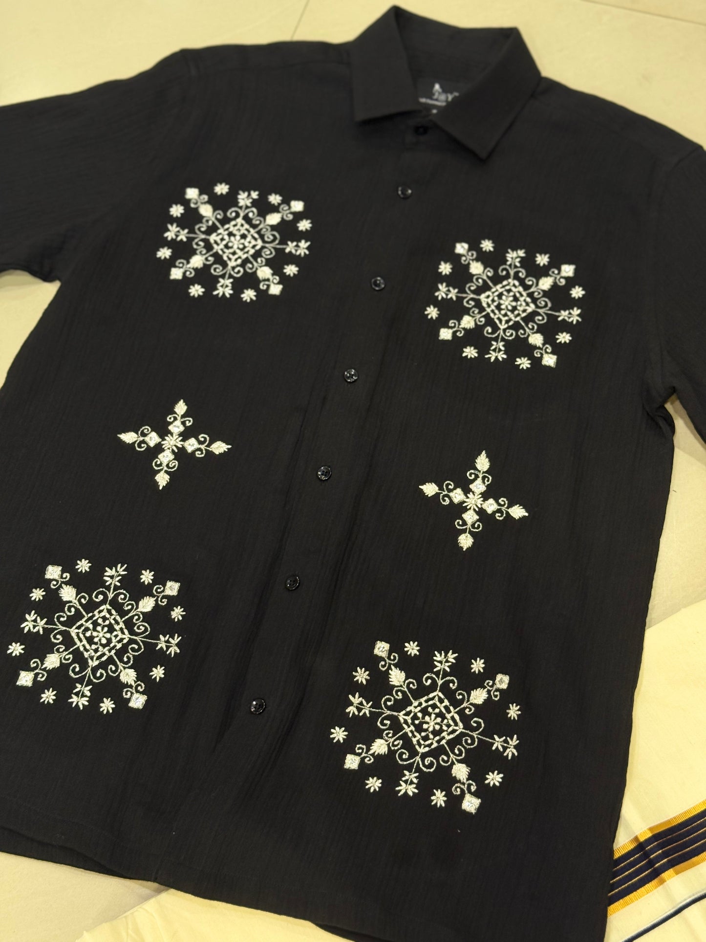D/C Shirt - Mirror Work Embroidery