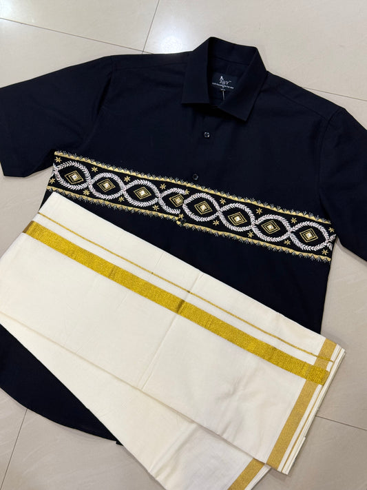 Cotton Shirt - Silver Gold Works