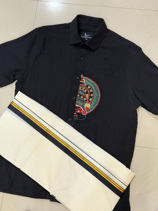 D/C Shirt - Kathakali Embroidery